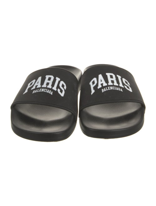 Balenciaga Rubber Printed Slides