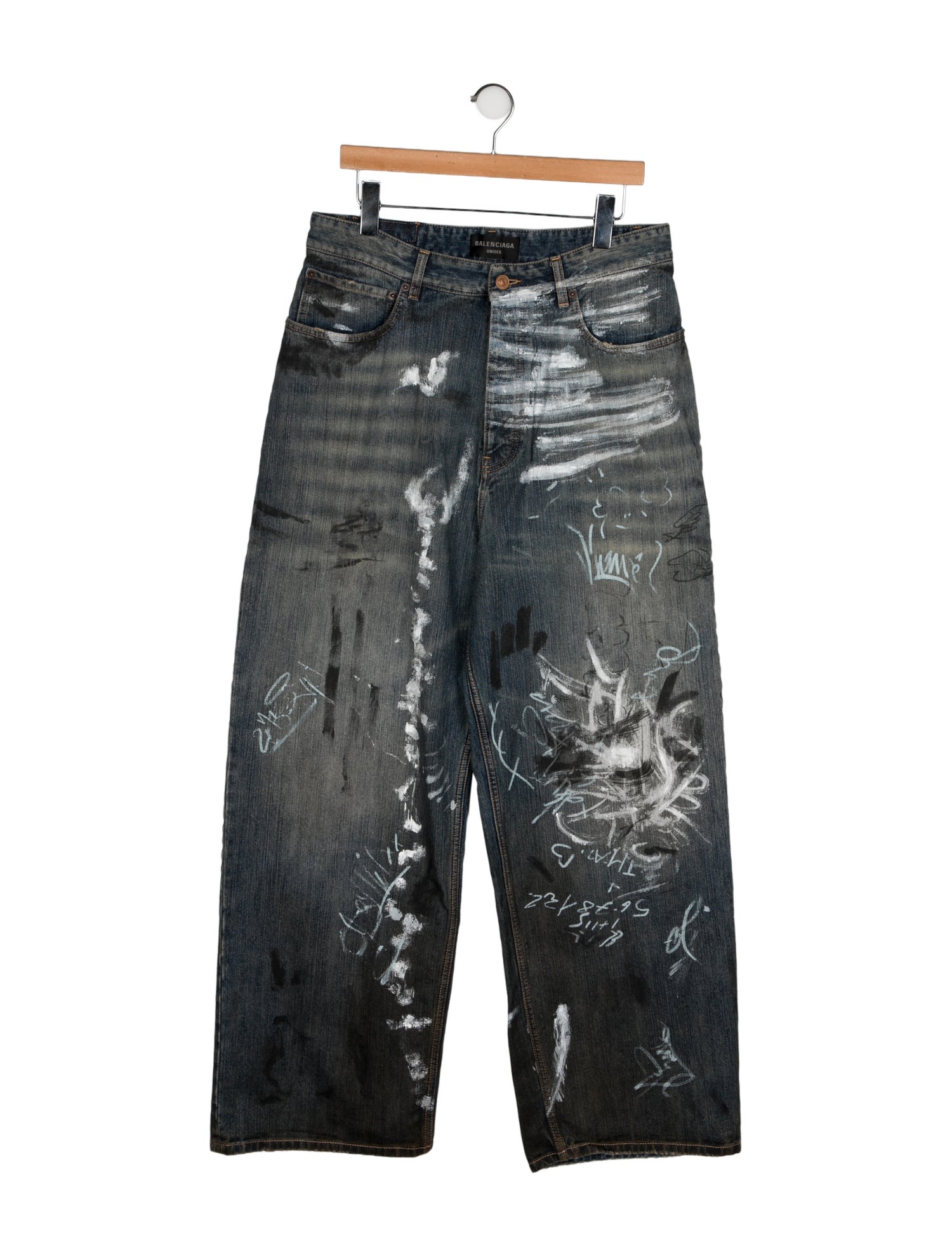 Balenciaga 2023 Straight-Leg Jeans