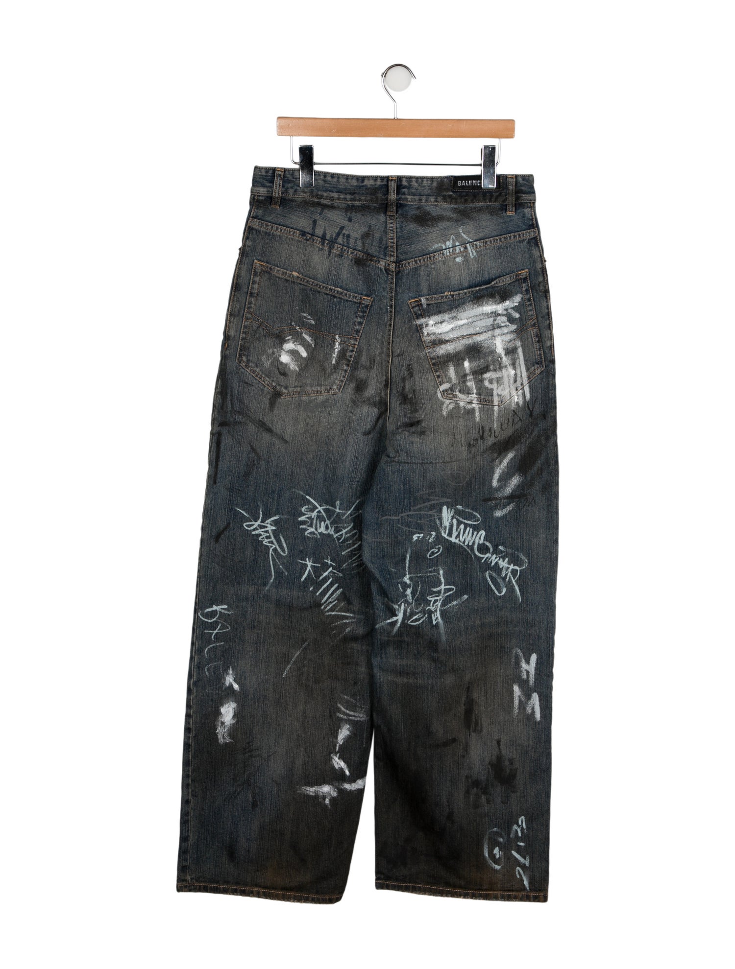 Balenciaga 2023 Straight-Leg Jeans