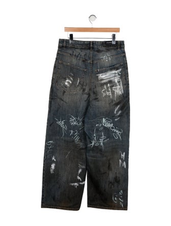 Balenciaga 2023 Straight-Leg Jeans