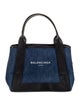 Balenciaga Denim Top Handle Bag