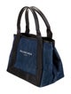 Balenciaga Denim Top Handle Bag