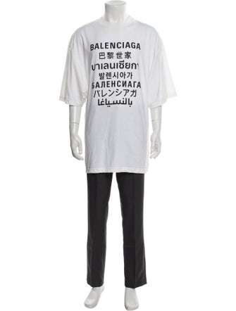 Balenciaga 2020 Graphic Print T-Shirt