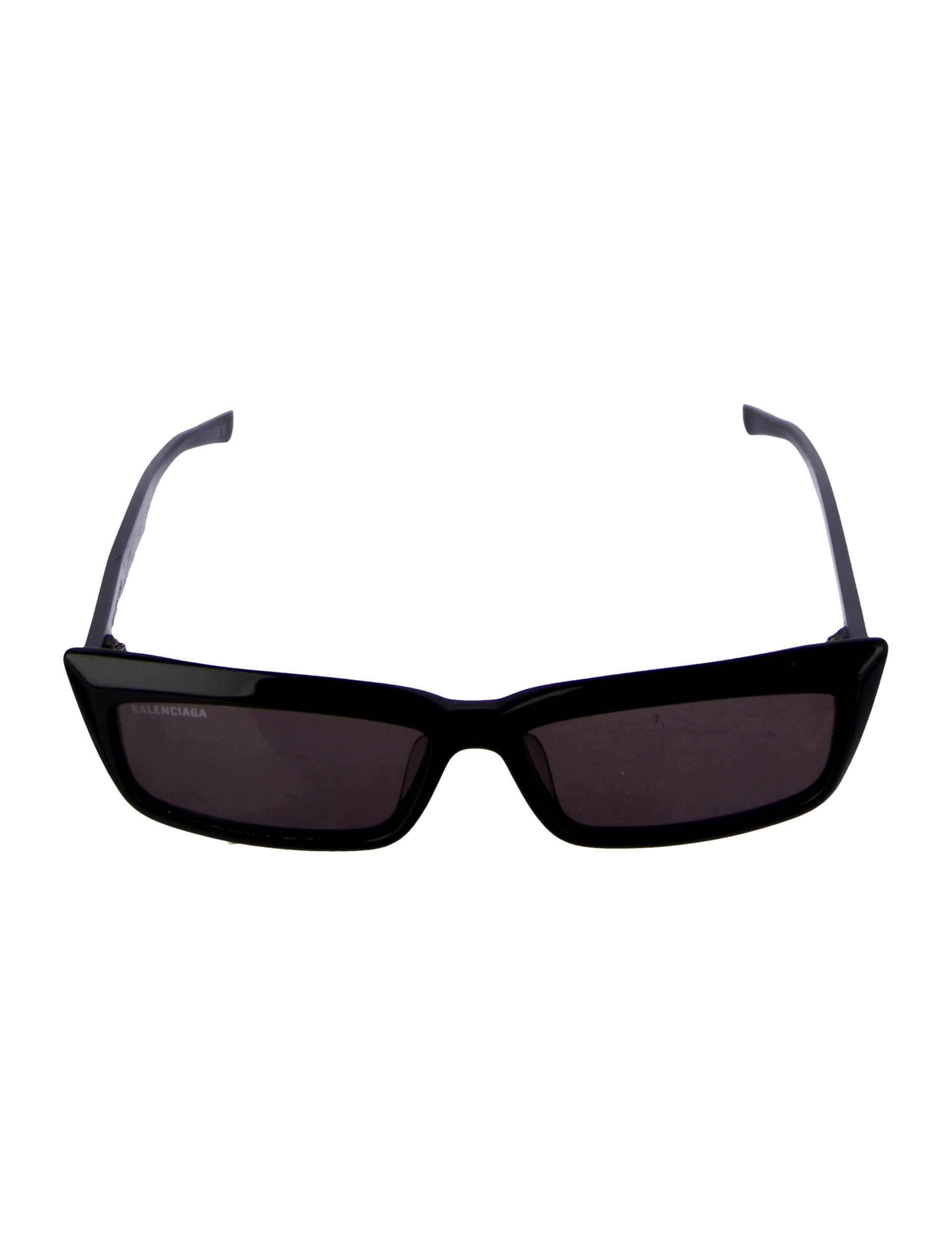 Balenciaga Square Tinted Sunglasses