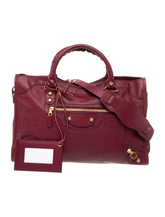 Balenciaga Leather City Bag