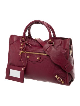 Balenciaga Leather City Bag