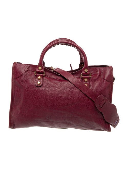 Balenciaga Leather City Bag