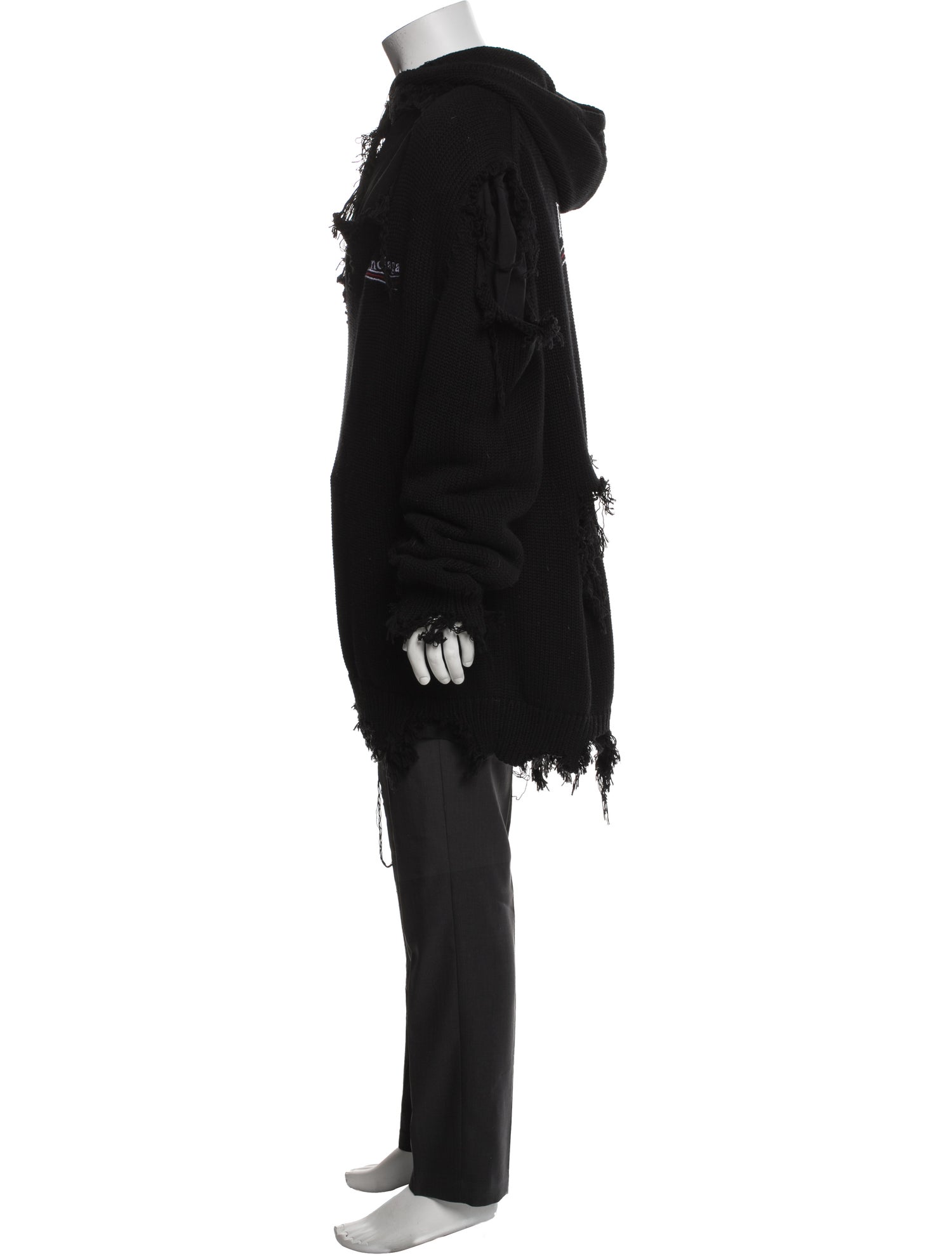 Balenciaga 2021 Graphic Print Hoodie