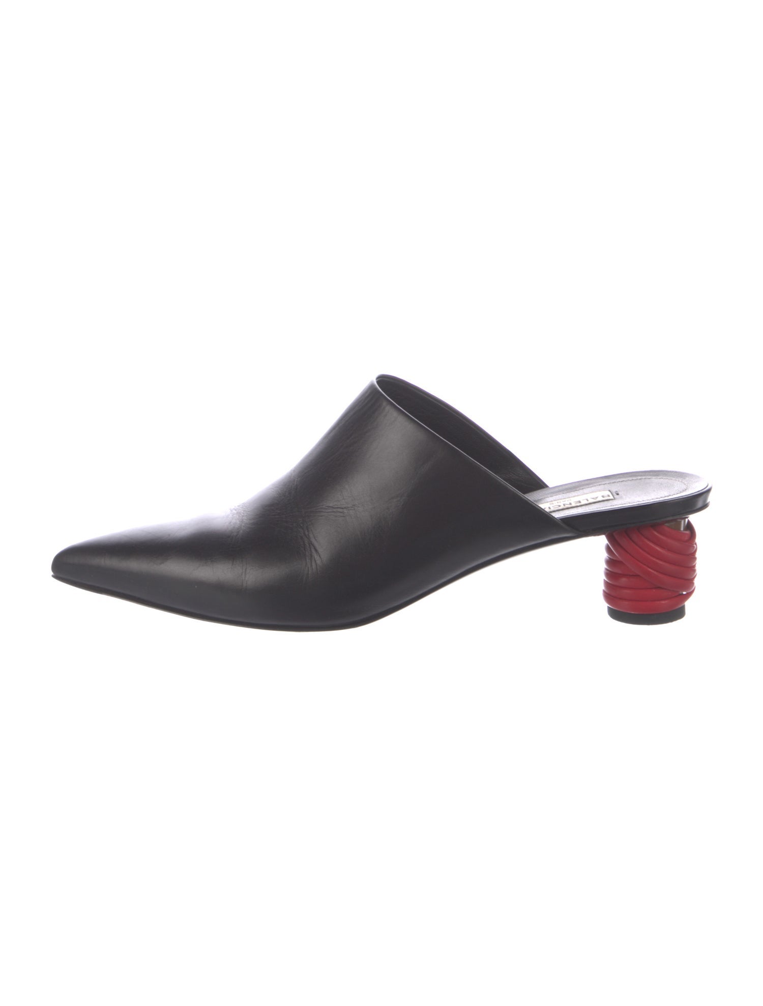Balenciaga Leather Mules