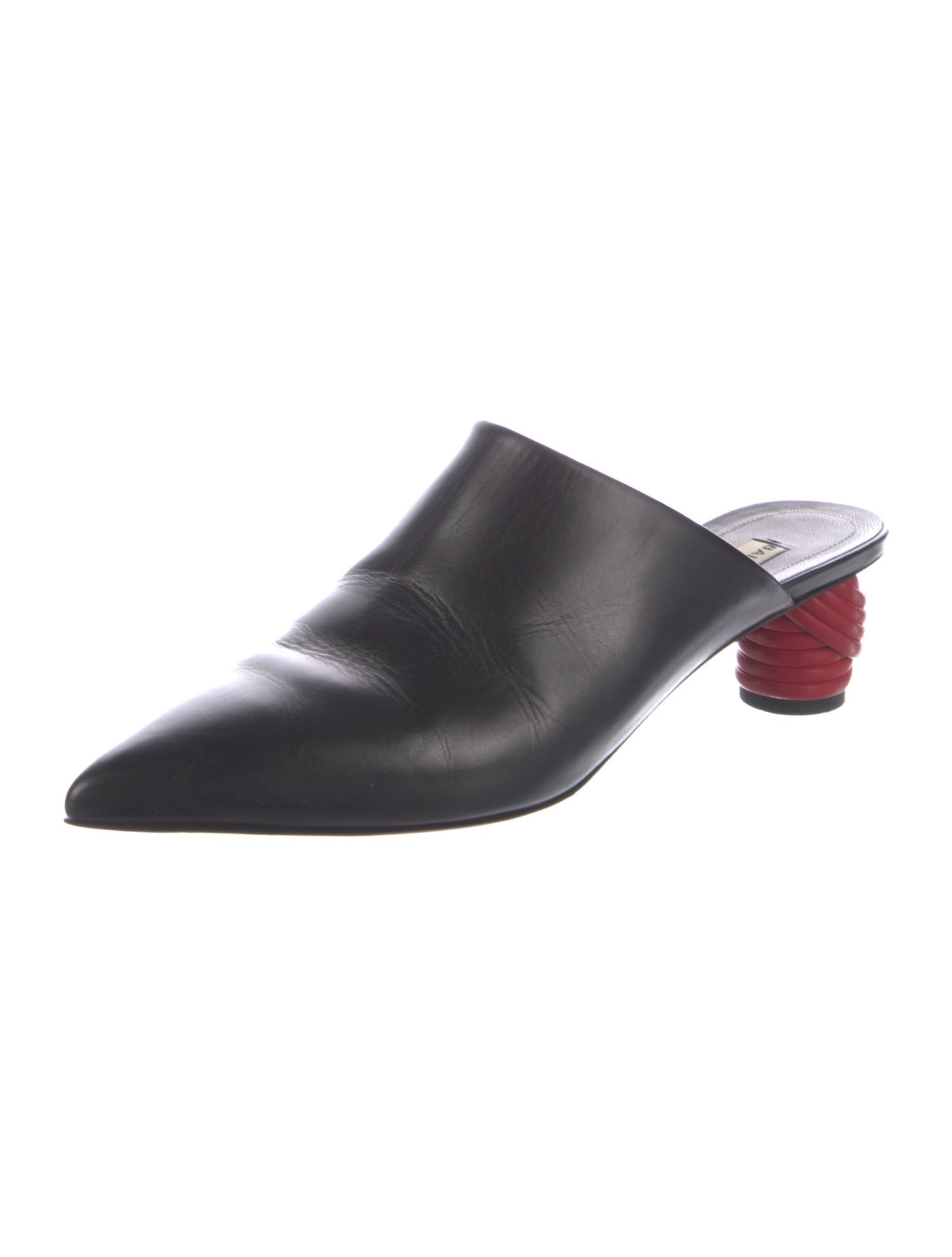 Balenciaga Leather Mules