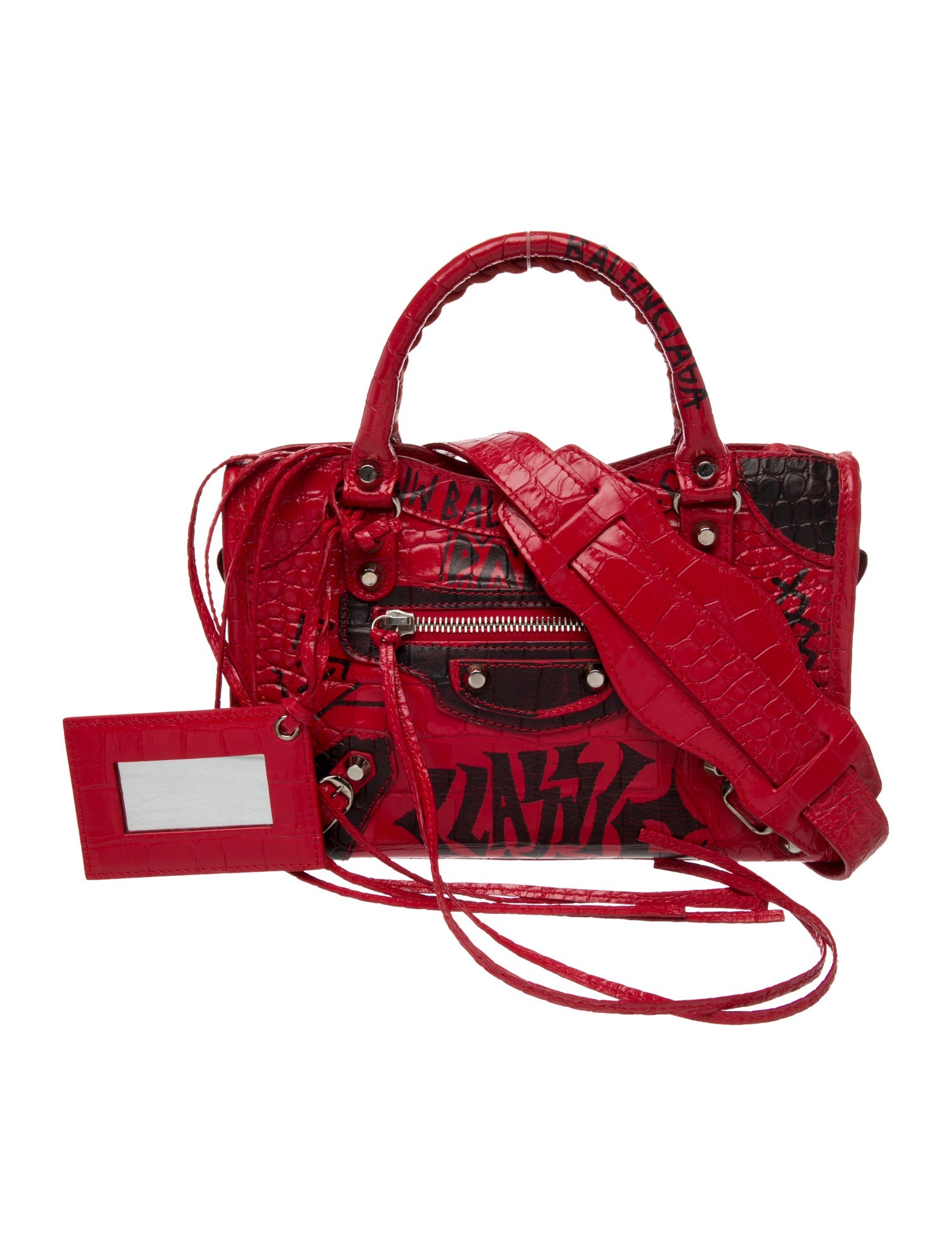 Balenciaga Leather Motocross Classic City