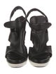 Balenciaga Leather Slingback Sandals