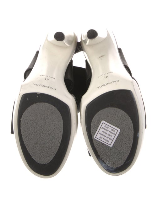 Balenciaga Leather Slingback Sandals