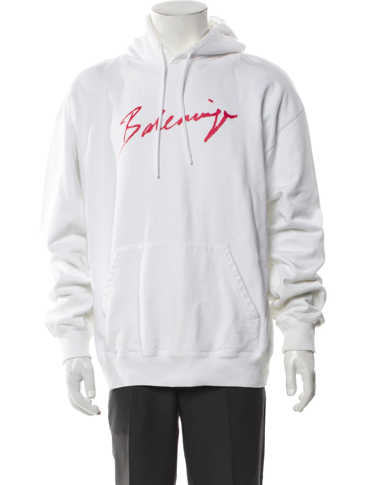 Balenciaga 2019-2020 Graphic Print Hoodie