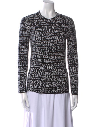Balenciaga 2019 Printed Sweater