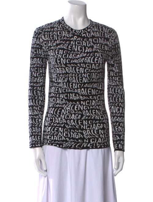 Balenciaga 2019 Printed Sweater