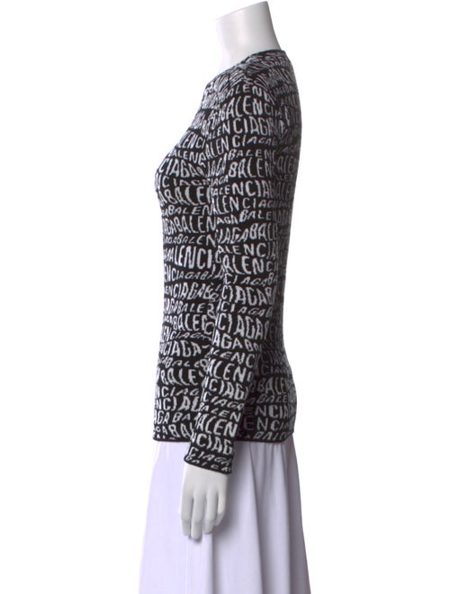 Balenciaga 2019 Printed Sweater