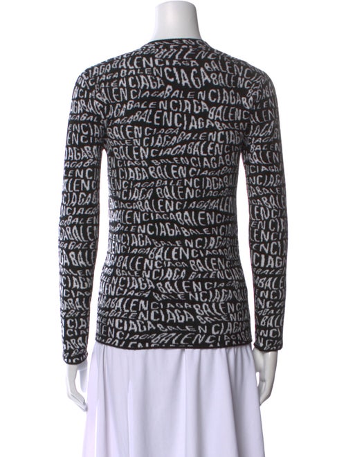 Balenciaga 2019 Printed Sweater