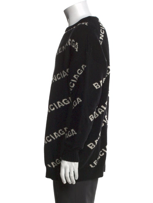 Balenciaga 2018 All Over Logo Pullover