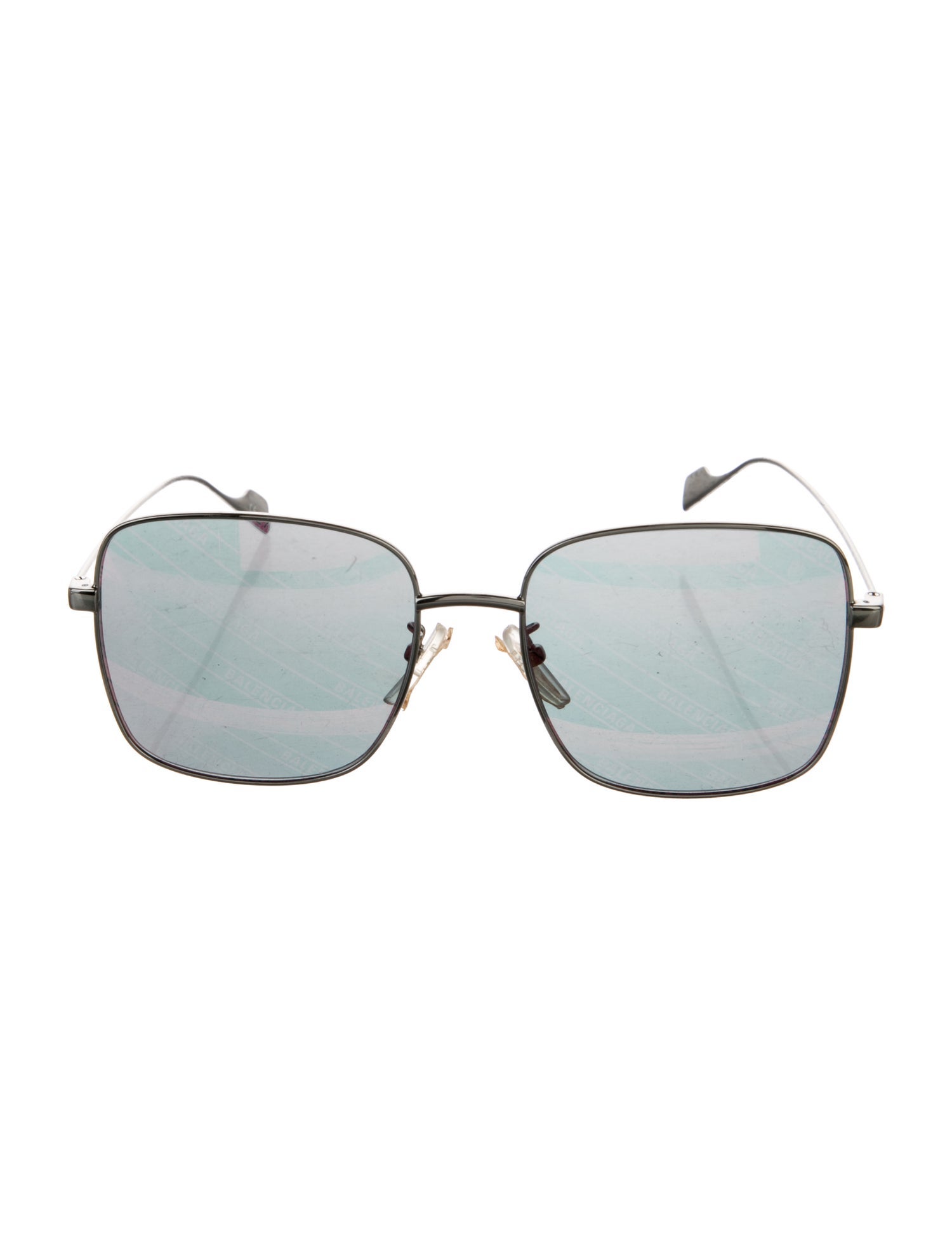 Balenciaga Square Tinted Sunglasses