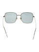 Balenciaga Square Tinted Sunglasses