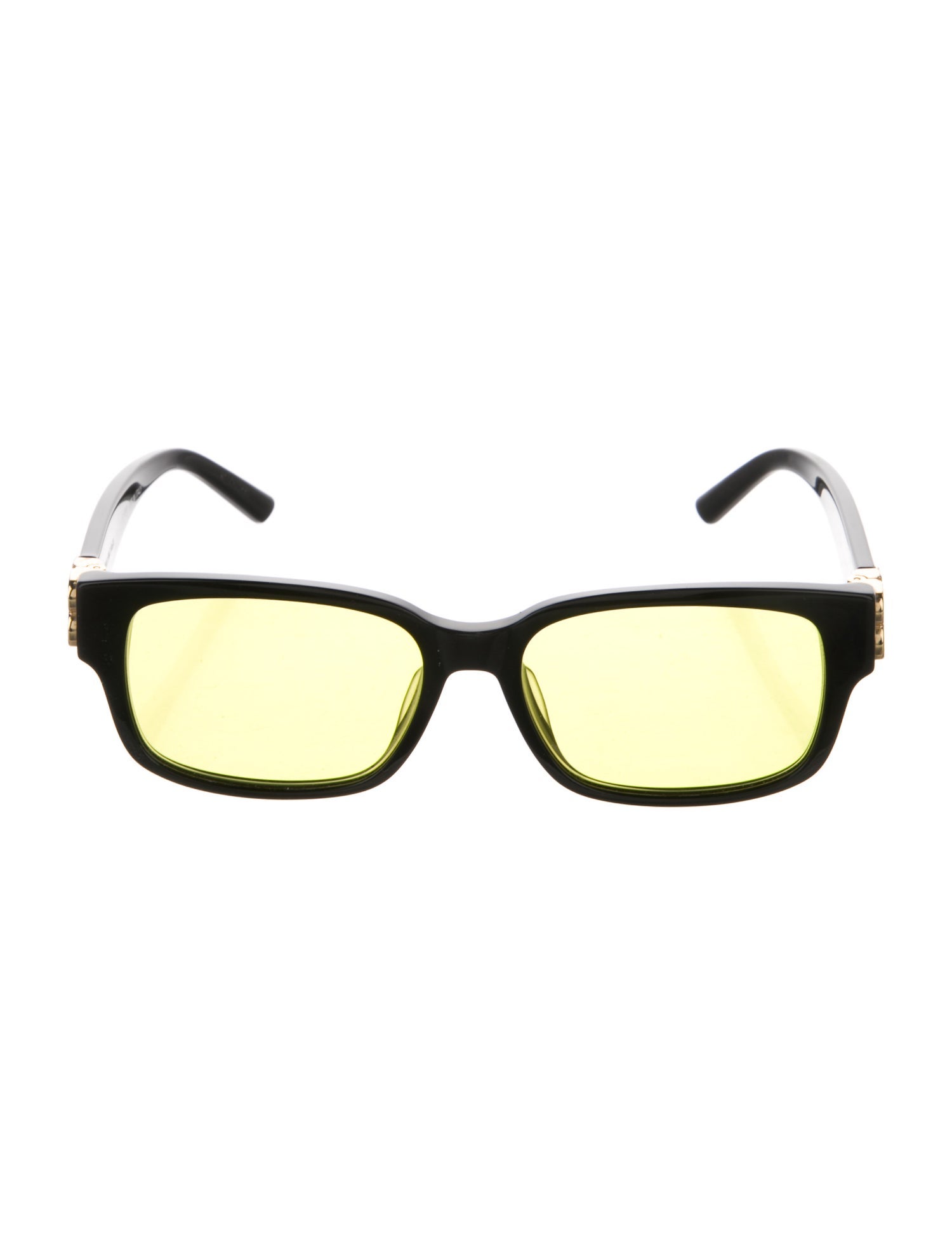 Balenciaga Signature Logo Square Sunglasses