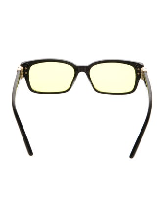 Balenciaga Signature Logo Square Sunglasses