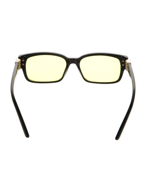 Balenciaga Signature Logo Square Sunglasses