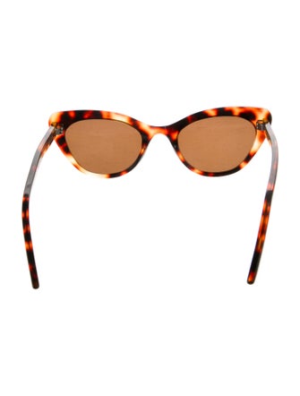 Balenciaga Signature Logo Square Sunglasses