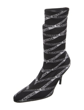 Balenciaga Nylon Printed Sock Boots