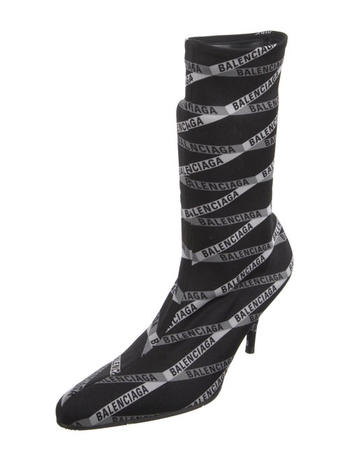 Balenciaga Nylon Printed Sock Boots