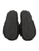 Balenciaga Shearling Embroidered Accent Slides