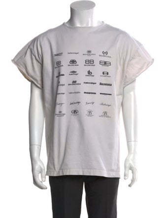 Balenciaga 2022 Archives Logo T-Shirt