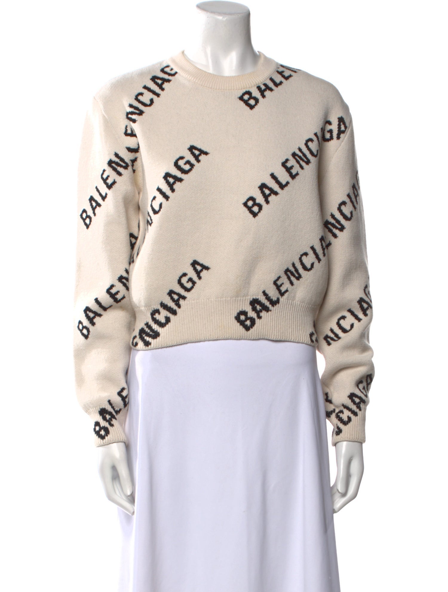 Balenciaga 2021 Printed Sweater