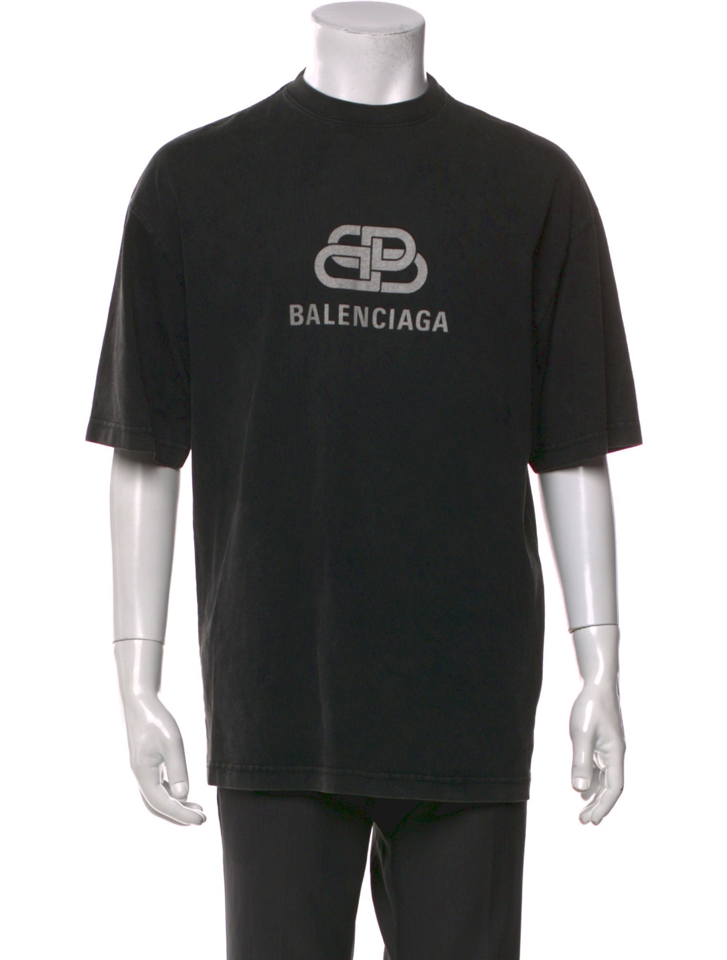 Balenciaga 2019 Signature Logo T-Shirt