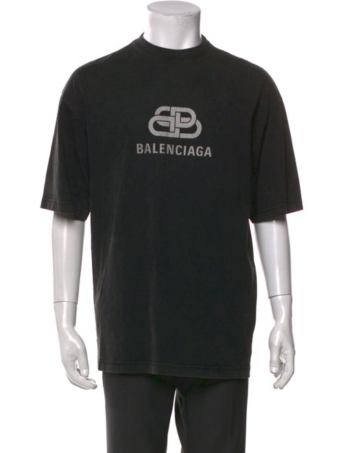 Balenciaga 2019 Signature Logo T-Shirt