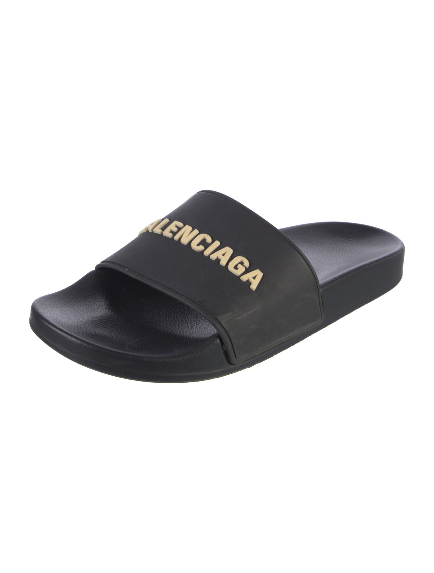 Balenciaga Rubber Printed Slides