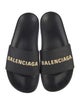 Balenciaga Rubber Printed Slides