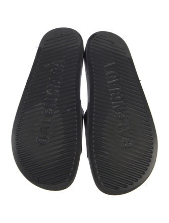 Balenciaga Rubber Printed Slides