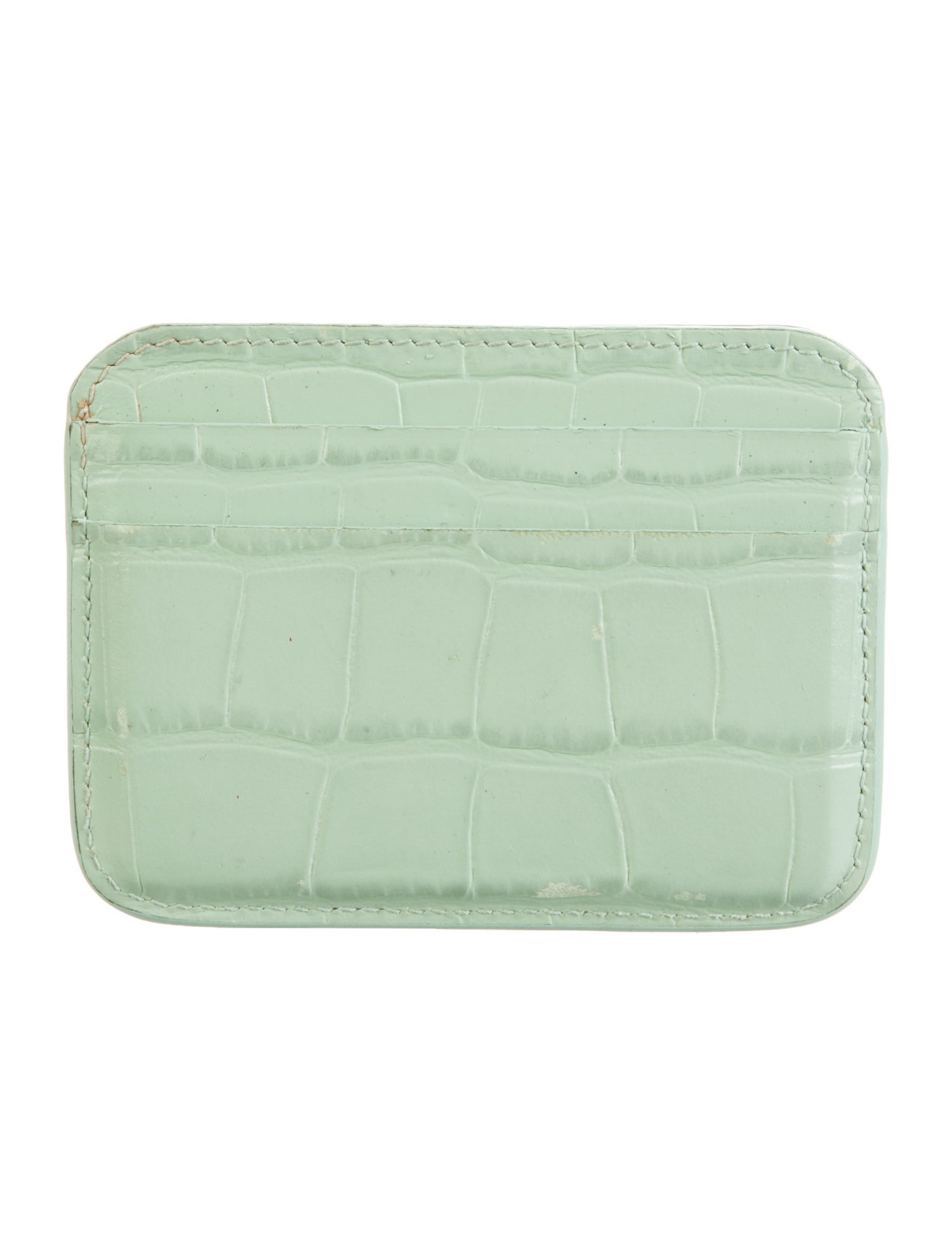 Balenciaga 2022 Embossed Leather Compact Wallet