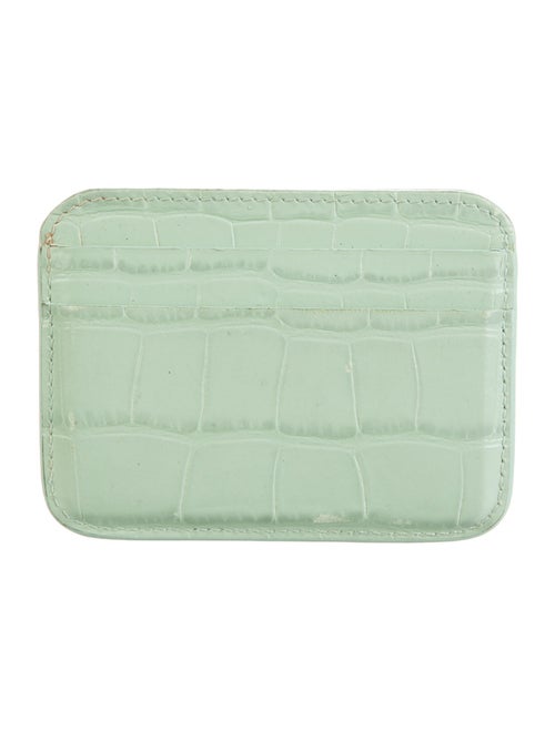 Balenciaga 2022 Embossed Leather Compact Wallet