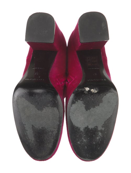 Balenciaga Velvet Sock Boots
