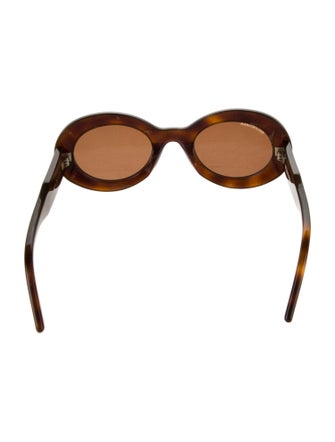 Balenciaga Round Tinted Sunglasses