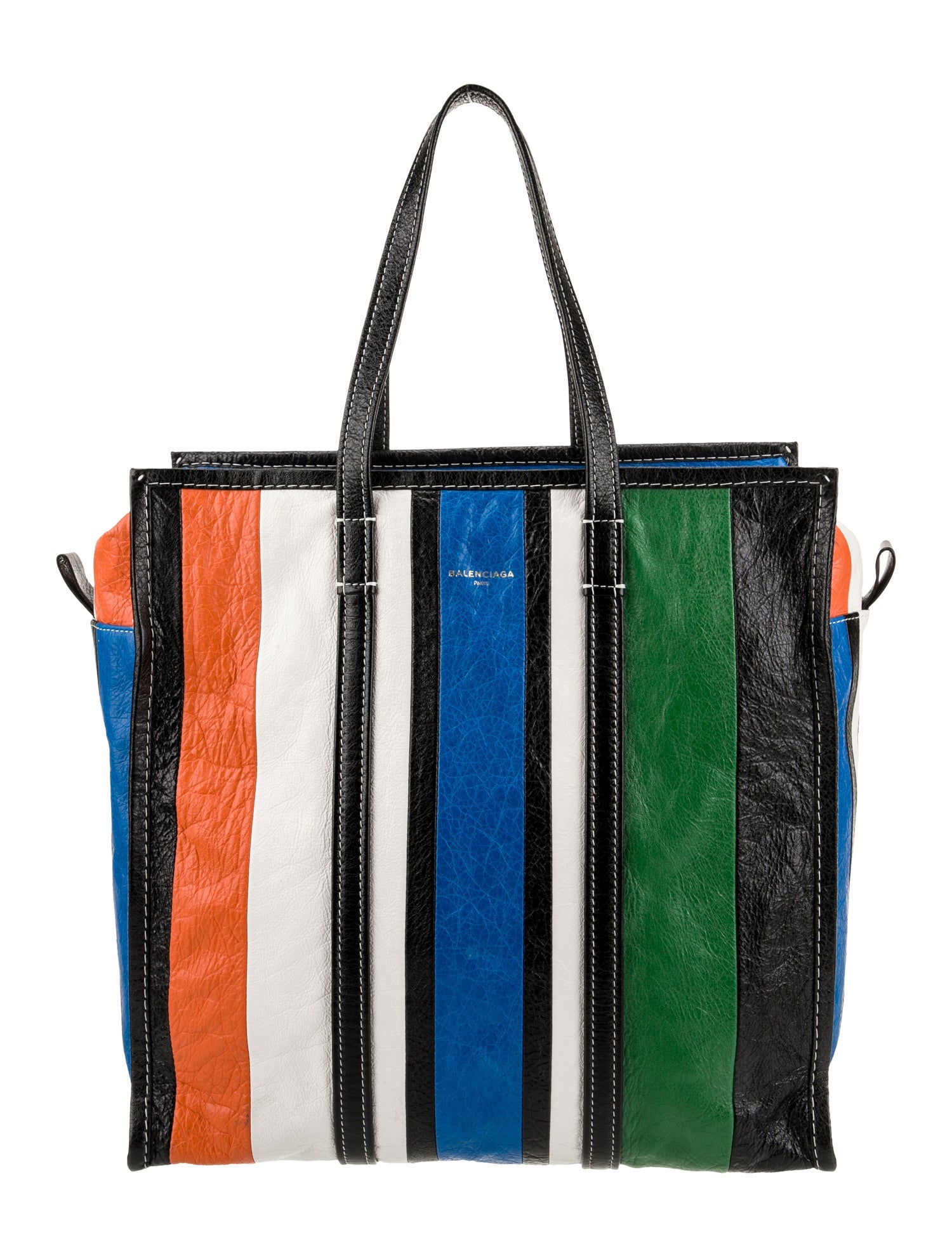 Balenciaga Leather Bazar Shopper Medium