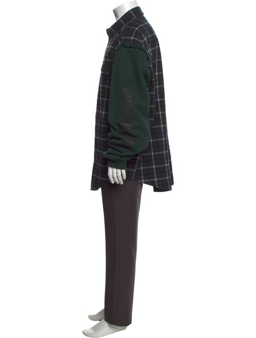 Balenciaga 2021 Plaid Print Shirt