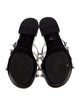 Balenciaga Rockstud Accents Leather Slides