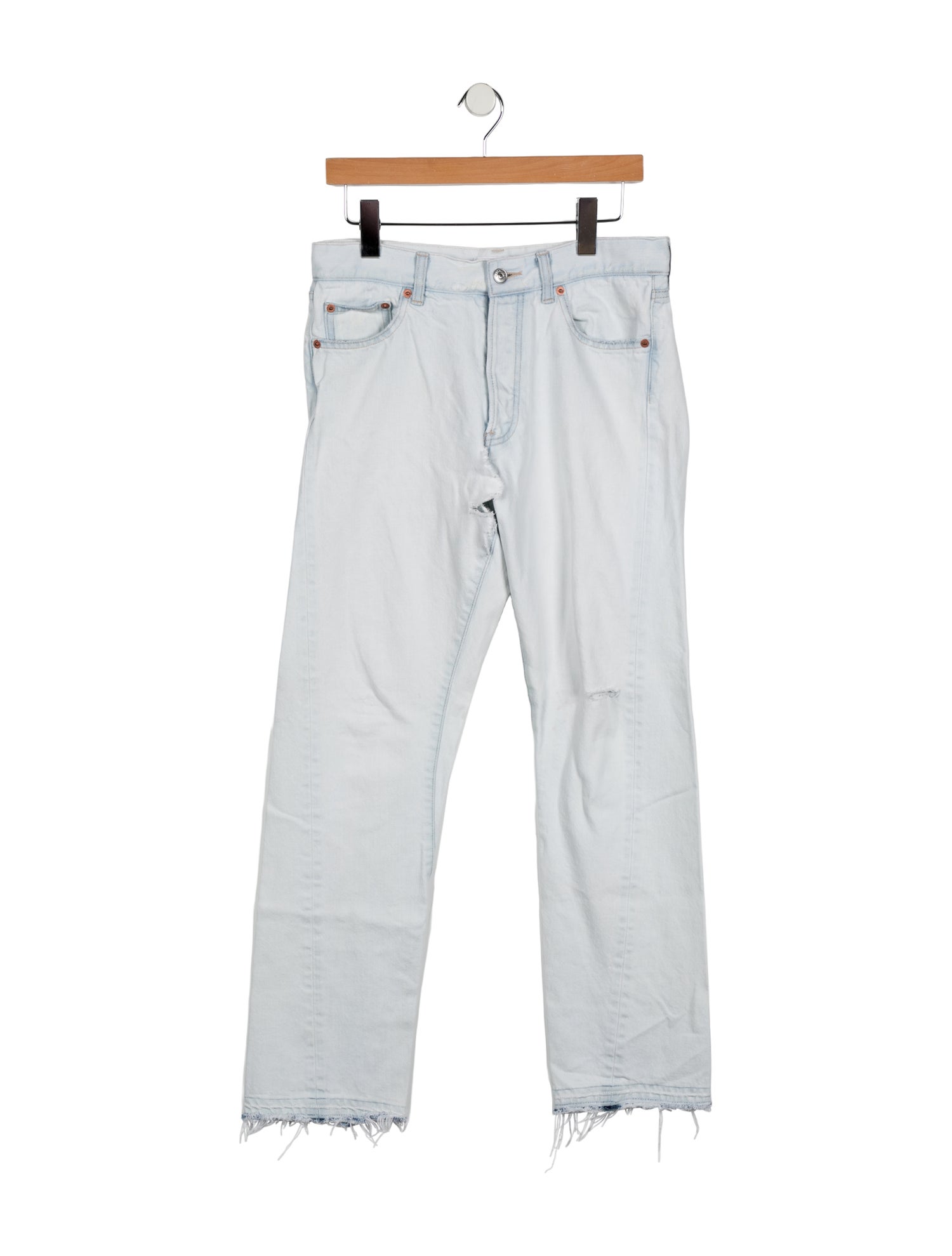 Balenciaga 2017 Straight Leg Jeans