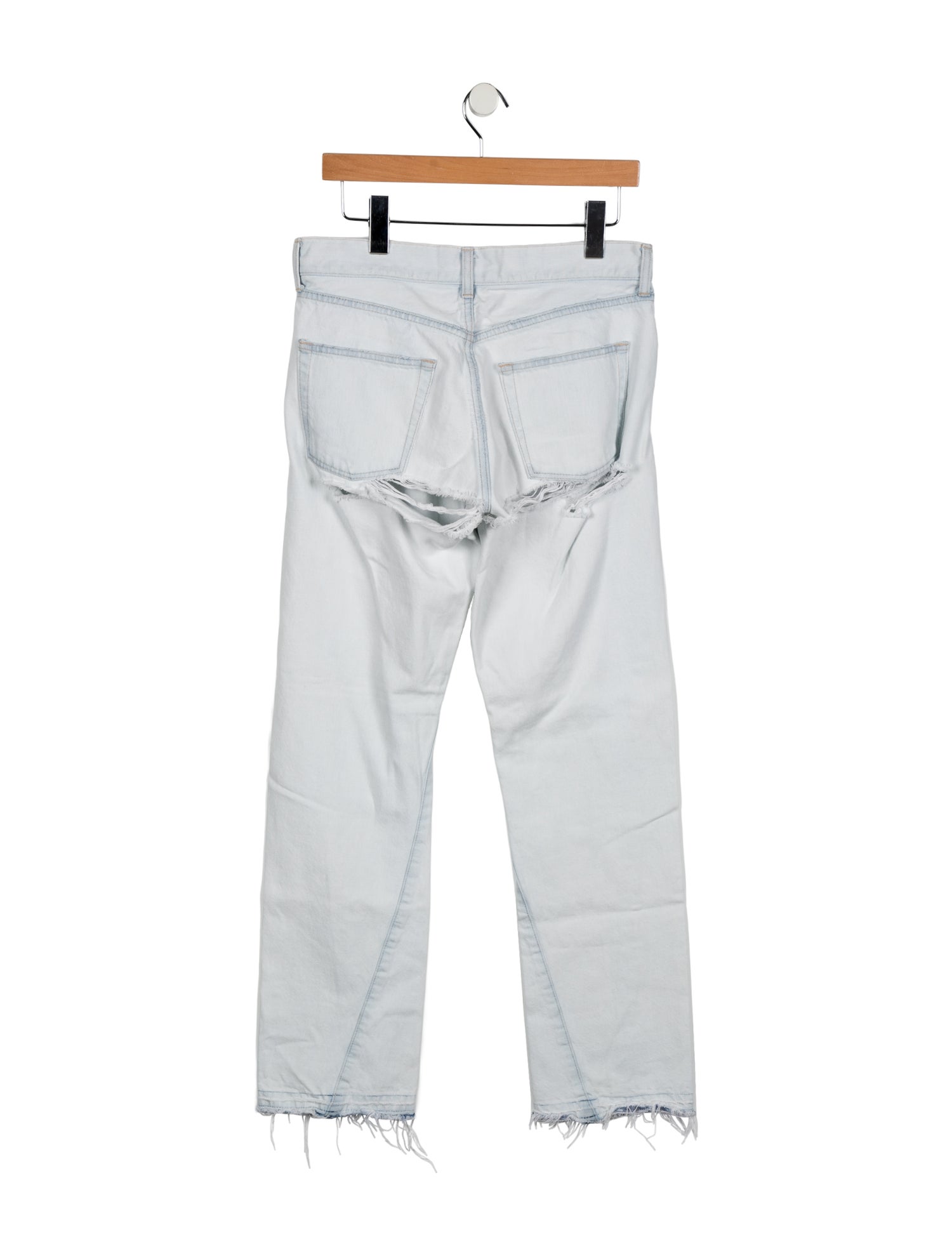 Balenciaga 2017 Straight Leg Jeans