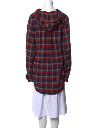 Balenciaga 2017 Plaid Print Tunic