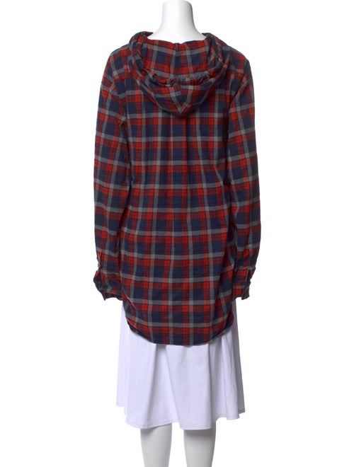 Balenciaga 2017 Plaid Print Tunic